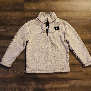 Boxercraft Sherpa Women’s Quarterzip “Montana Love” Pullover sz medium